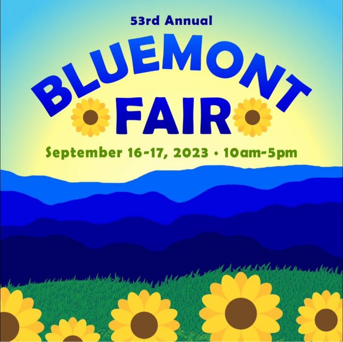 Bluemont Fair flyer loudoun county virginia small town fair