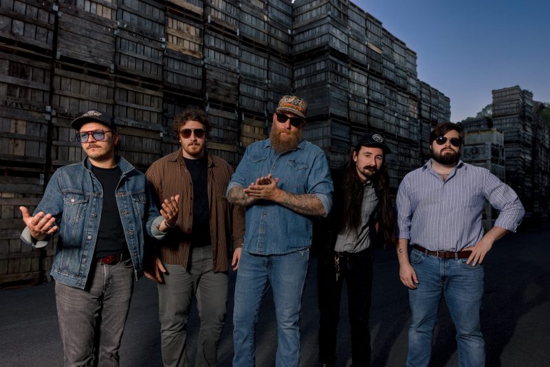 Low water bridge band group photo live at dirt Farm Brewing Loudoun county virginia