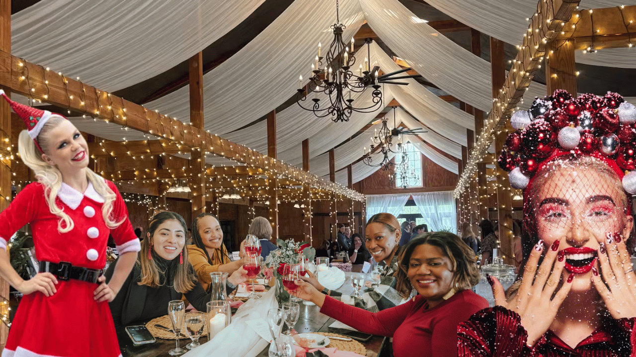 Holidaymaxxing brunch at the stable at Bluemont Vineyard